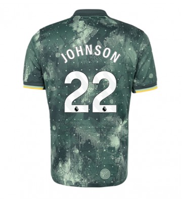 Tottenham Hotspur Brennan Johnson #22 Tercera Equipación 2024-25 Manga Corta